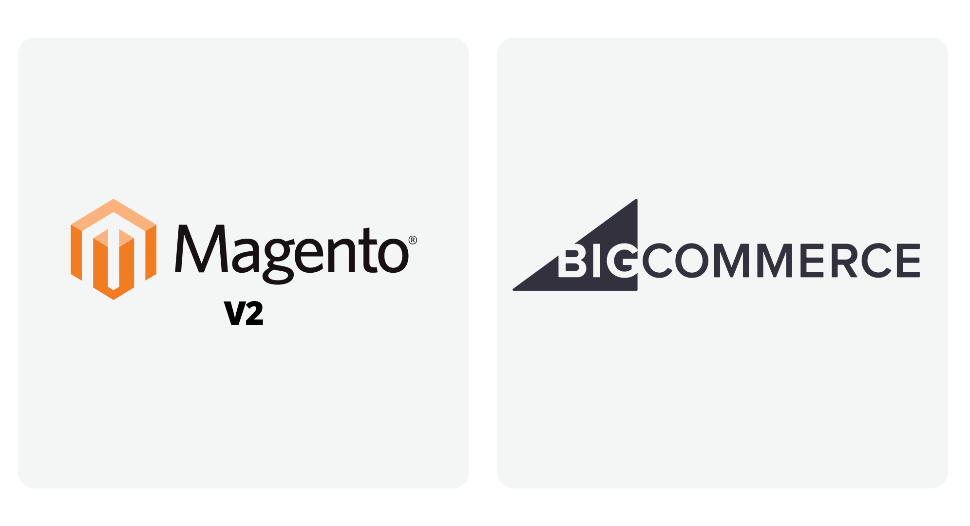 Magento v2 / Bigcommerce